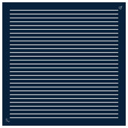 Le Bandana Blue Stripes, Bandana 60, Roujak Paris, Roujak