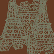 Le Scarf Eiffel Crêpe 90 cm, Carré 90, Roujak Paris, Roujak
