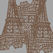 Le Scarf Eiffel Eclair 70 cm, Carré 70, Roujak Paris, Roujak