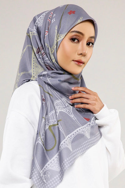 Le Hijab - Bon Marché - Grey