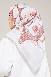 Le Hijab - Lafayette - White